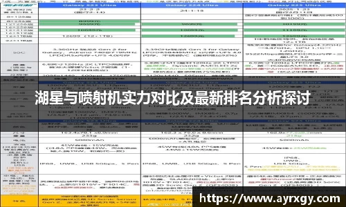 湖星与喷射机实力对比及最新排名分析探讨